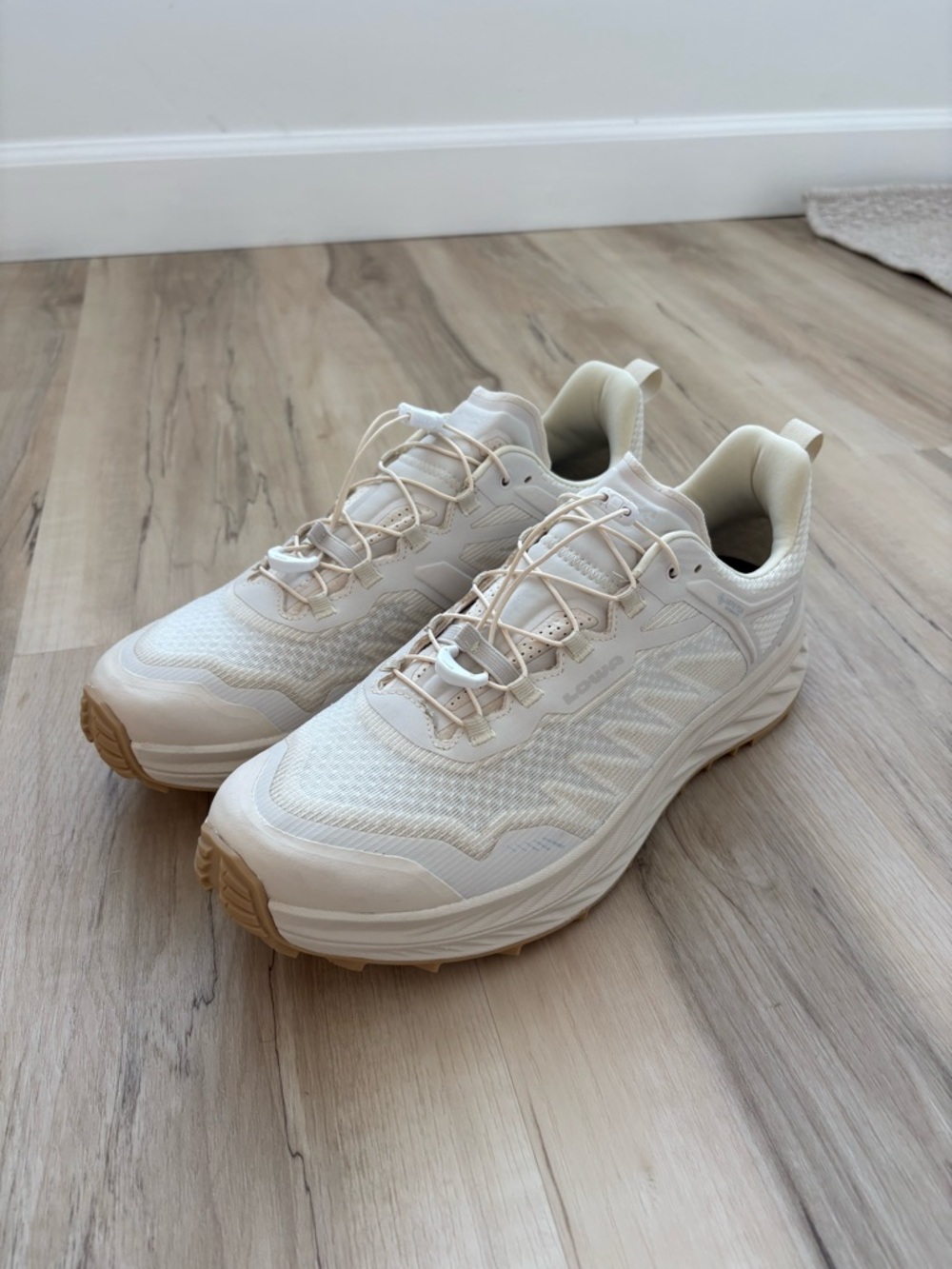 Men’s Lowa Fortux GTX Trail Running Shoe - Off White